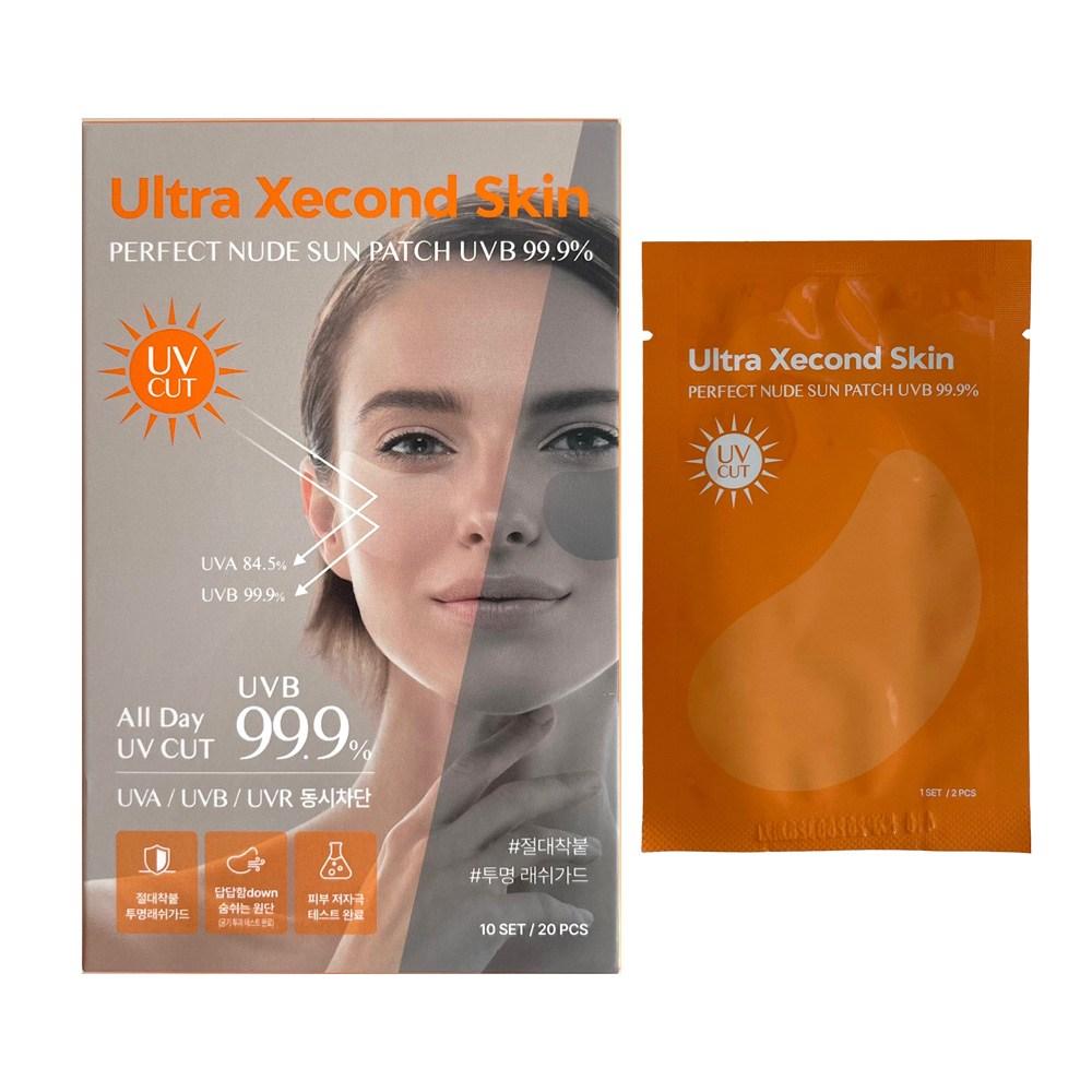 Ультра-секундная кожа Perfect Nude прозрачный солнцезащитный патч 10 порций (Сезон 1), Один