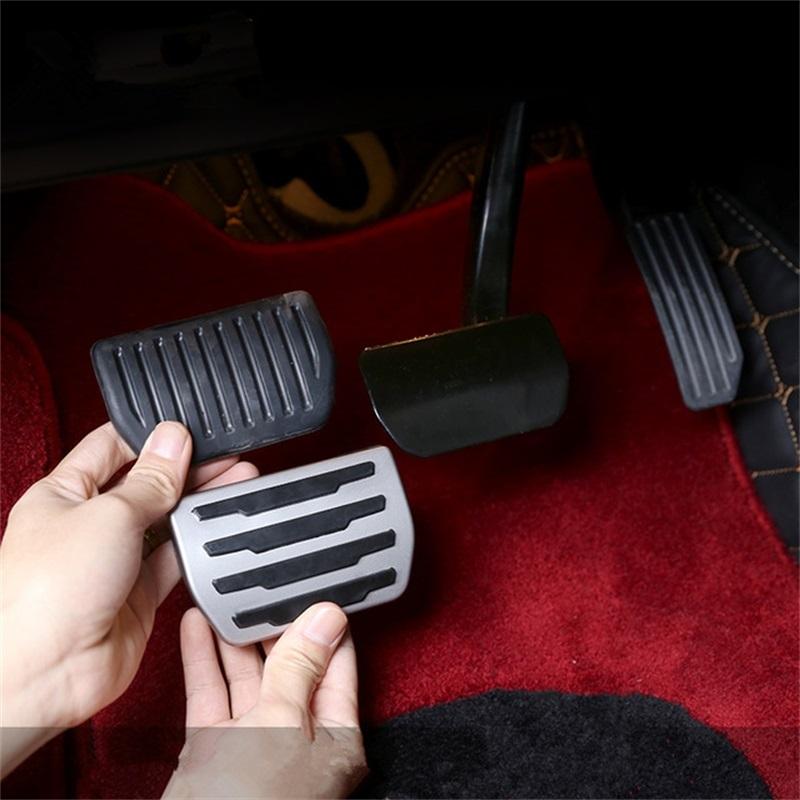 For Land Rover Range Rover Evoque 2012-2014 2015 2016 2017 Car Fuel Gas Accelerator Brake Pedal Non-Slip Cover Trims Accessories