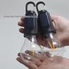 Solar Rechargeable Vintage LED Warm Light Bulb for Atmosphere and Camping - Ideal for Courtyard Illumination