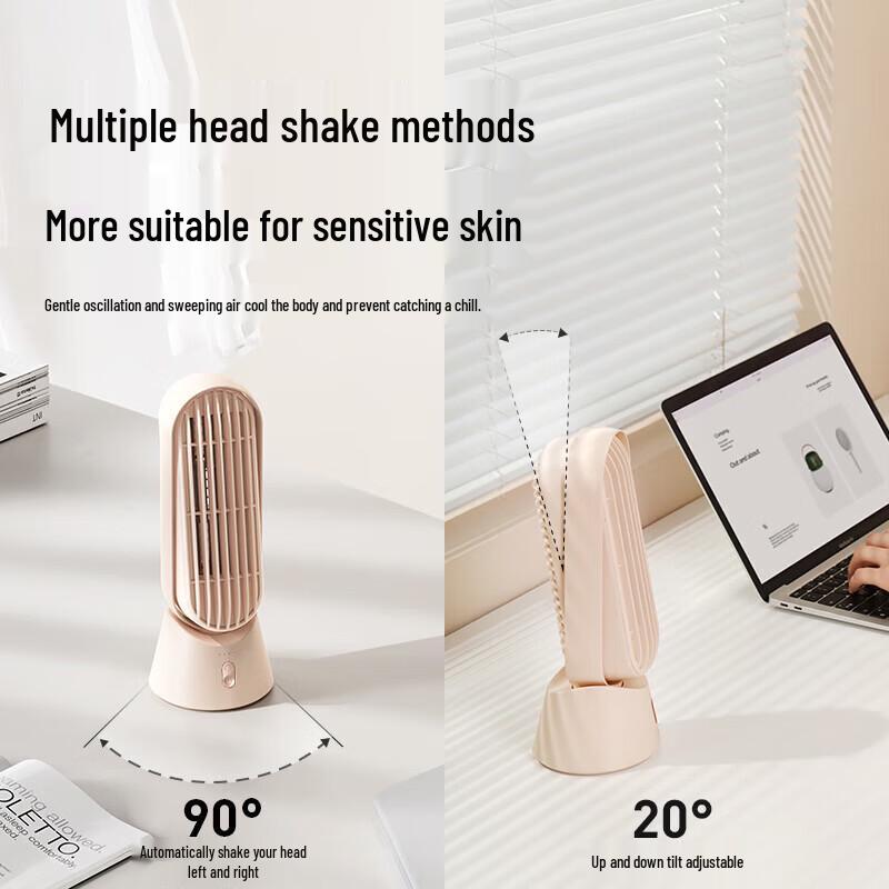 SOTHING Портативный oscillating USB настольный вентилятор