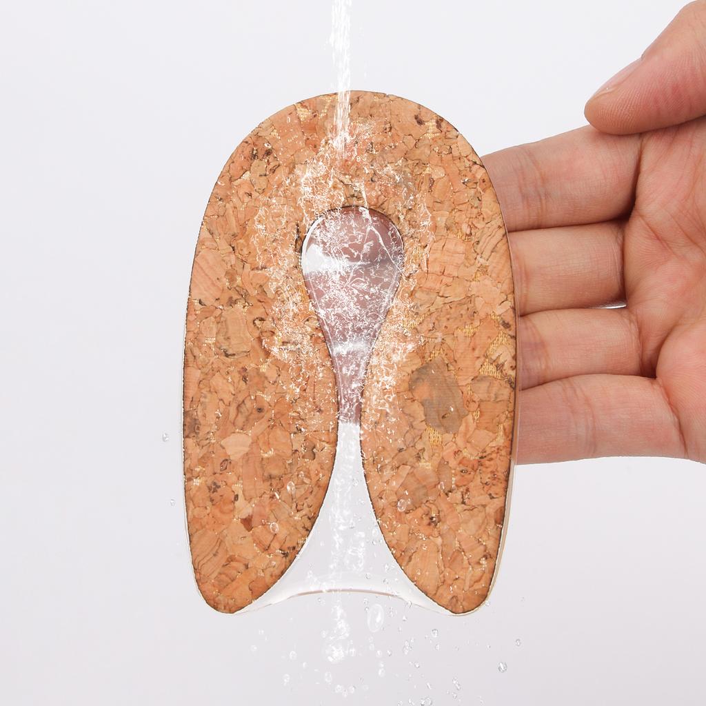 1 пара силиконовых гелевых U-образных стелек для защиты пятки, спортивная подкладка для защиты пятки