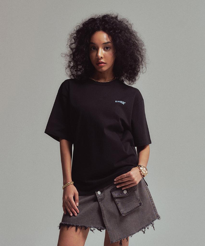ERER [Un] Basic Logo T-Shirt Black