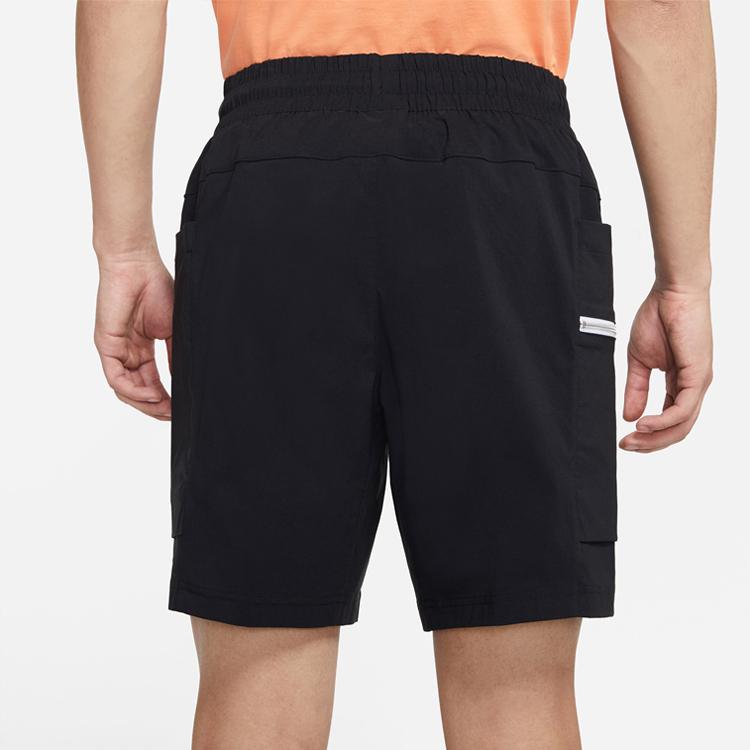 Nike Спортивные тренировочные шорты с большими карманами, мужские черные CZ9839-010