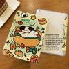 Чехол для iPad Air6 с милым рисунком щенка бургера, чехол для iPad Smart Style Tri-Fold для iPad Pro2024 11 13 Air6 Air5 Air4 10.9 Air3 10.5 с держателем для карандашей