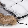 Baby sleeping bag for a sled for a gondola stroller, winter warm 5-in-1 thick sleeping bag