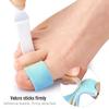 Gradient Toe & Finger Separators with Colorful Strips and Velcro Stretch Bands