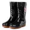 3 флисовые теплые трубчатые дождевые ботинки мужские 11 волосков против средней помощи трудовая защита резиновые сапоги зимние трехзащитные водные ботинки