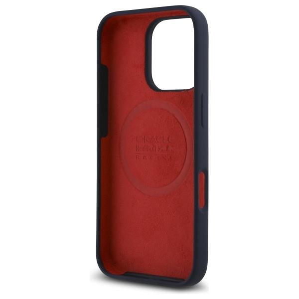 Red Bull Rbhmp16X24Siolrv Iphone 16 Pro  Max 6.9 Hardcase Granatowy/Navy Silicone Vertical Logo Magsafe