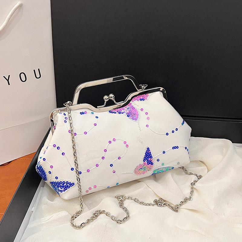 Модная роскошная дизайнерская женская сумка-мессенджер в китайском стиле, сумка для банкета, женская сумка через плечо с цепочкой, женская маленькая сумка через подмышку