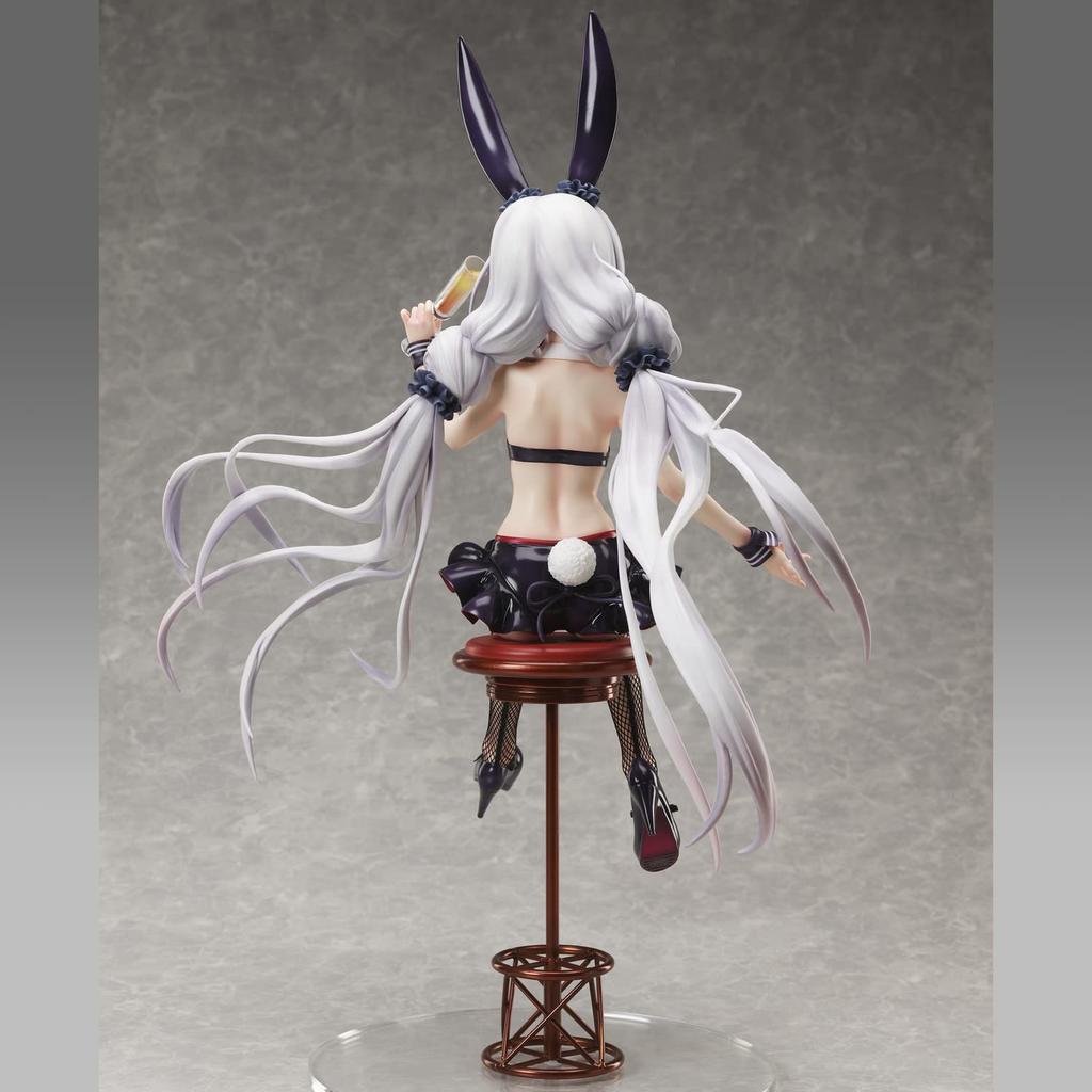 FREEing Azur Lane Shimakaze Fastest Bunny Invitation Scale Painted Complete Figure White B-style 1/4 PVC&ABS