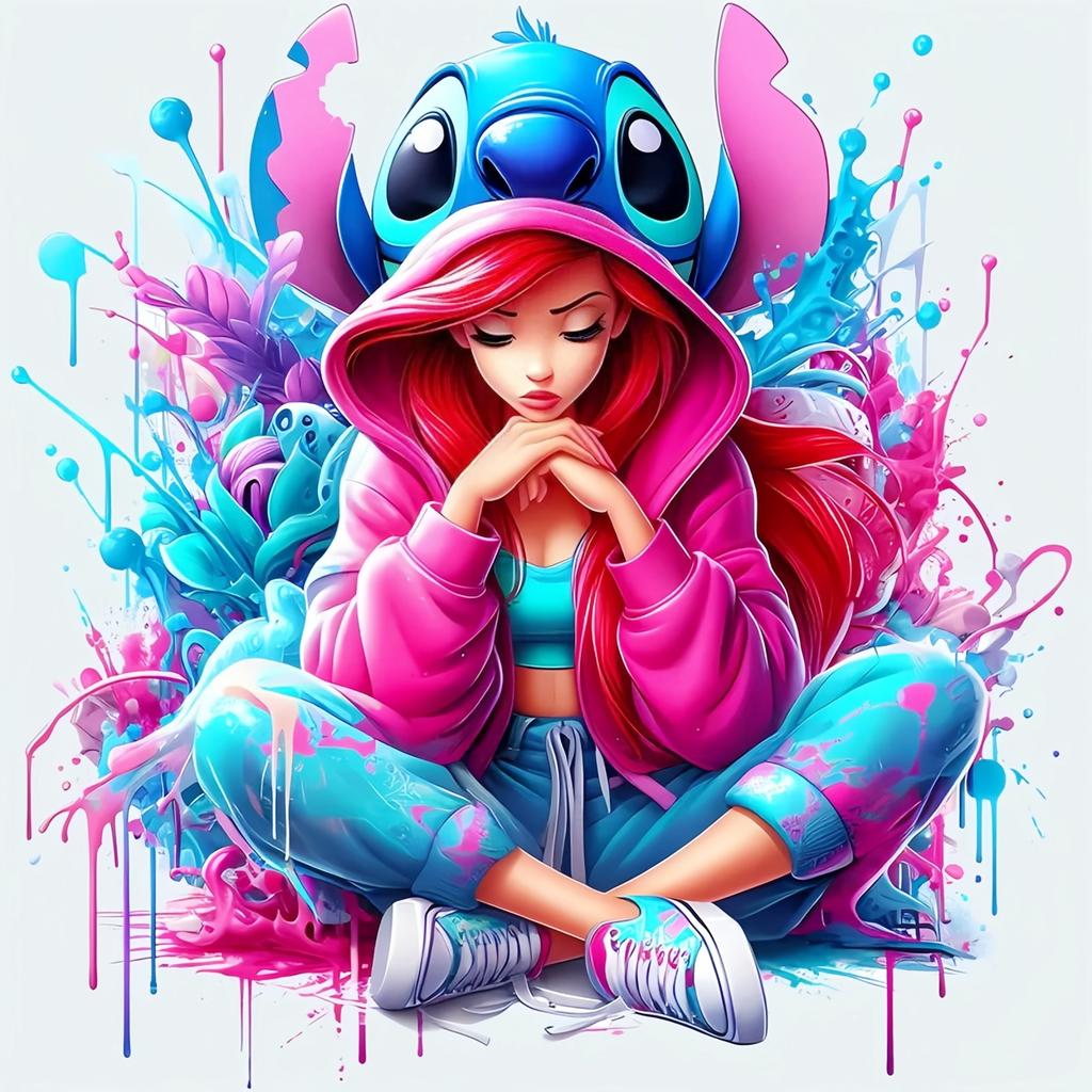 Алмазная вышивка «Фея Динь-Динь» Картина «Малефисента» Картина «Кошмар перед Рождеством» Мозаика Настенный декор