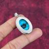 Бирюзовый кулон, Драгоценный камень 925 Проба Стерлинговое серебро Ювелирный кулон, Украшения ручной работы Кулон с камнем рождения, Подарок для него