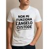 Short Sleeve White Or Black T-Shirt 100% Cotton Unisex, With Ironic, Funny Print, Gift Idea, Suitable For All Seasons, Comfortable Casual Wear