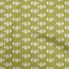 oneOone Cotton Flex Dark Mustard Fabric Asian Block Sewing Fabric By The Yard Printed Diy Clothing Sewing Supplies 40 Inch
