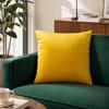 Solid Color Velvet Pillow Cover, Soft Plush Throw Pillow Case, 17.7x17.7 Inch Smooth Velvet Cushion Cover for Sofa, Bed, Office, Cozy Home Decor