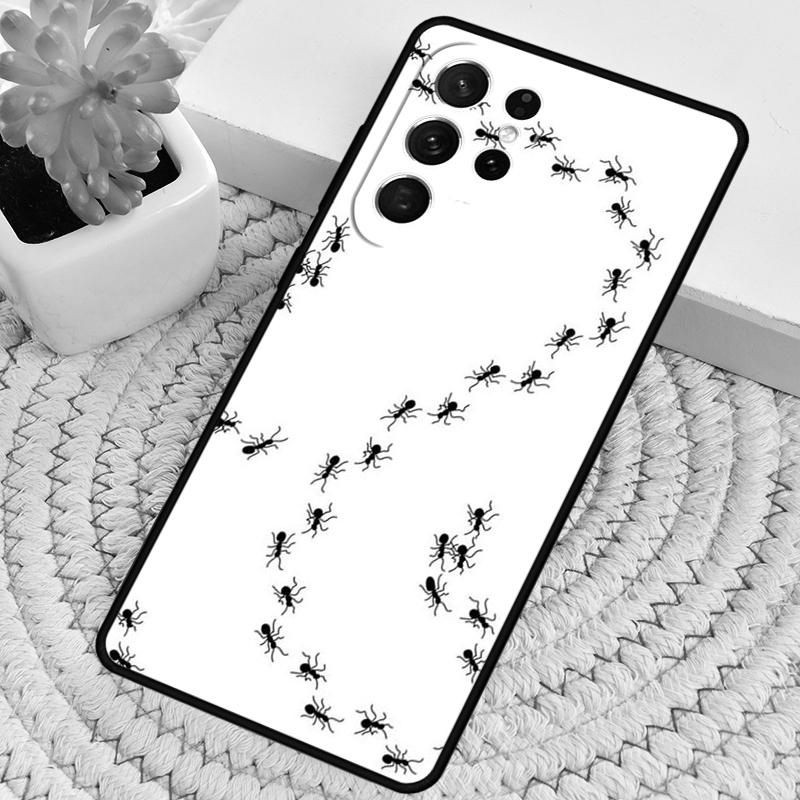 Жуткие Насекомые Муравьи Страшный Чехол для Телефона для Samsung Galaxy note 10 pro S26 Ultra S23 S24 FE S25 S21 S22 PLUS ударопрочный Чехол