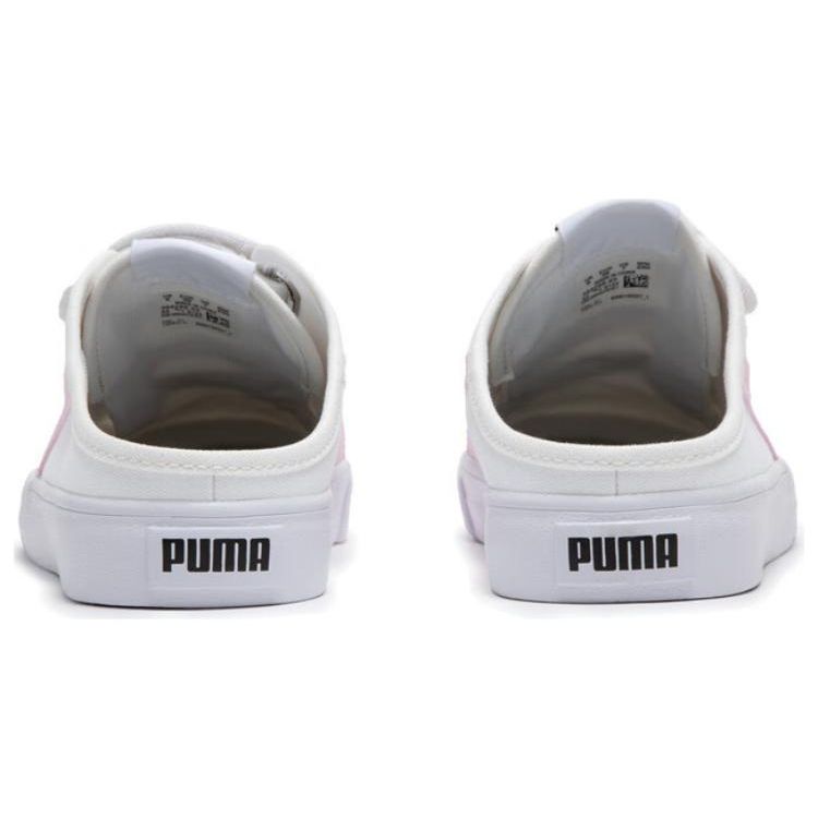 Puma Bari Mule Low Top Skate Shoes Unisex Shoes White Pink 394289-03