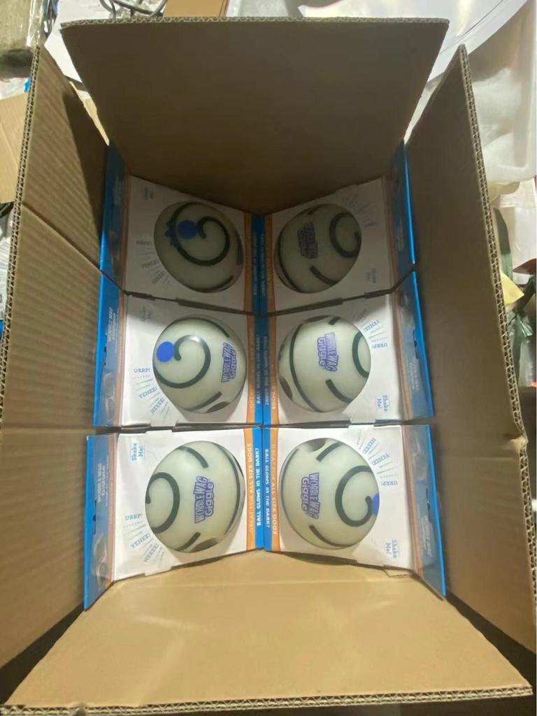 Виниловый мяч для собак, устойчивый к укусам, со звуком для самостоятельной игры - Идеально подходит для золотистых ретриверов и бордер-колли