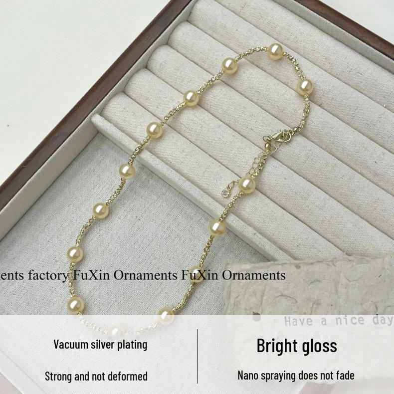 Элегантное модное жемчужное ожерелье 2024 года — элитный дизайн для женщин