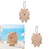 Plush Chiikawa Black Bear Expression Hanging Keychain Collectors Bag Ornament