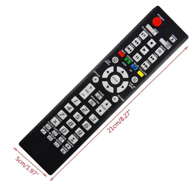 Replacement Remote Control for  Network Disk Player with 3D Grip Great Performance