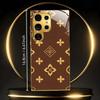 Чехол для телефона с узором из монограмм класса люкс s26 ultra case s25 ultra case стекло для Samsung Galaxy S26 S25 S24 S23 S22FE Ultra Plus