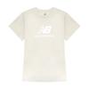 New Balance New Val ShorT Sleeve T shirT Cream Beige wT41502 Lin