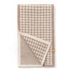RECLOW RECLOW Two-Way Houndstooth Muffler Beige