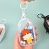 Jewelry Organizer Transparent Storage Box Pouch Mystery Box Keychain Bag Storage Case Thicken Wallet Cute Doll Bag Organization