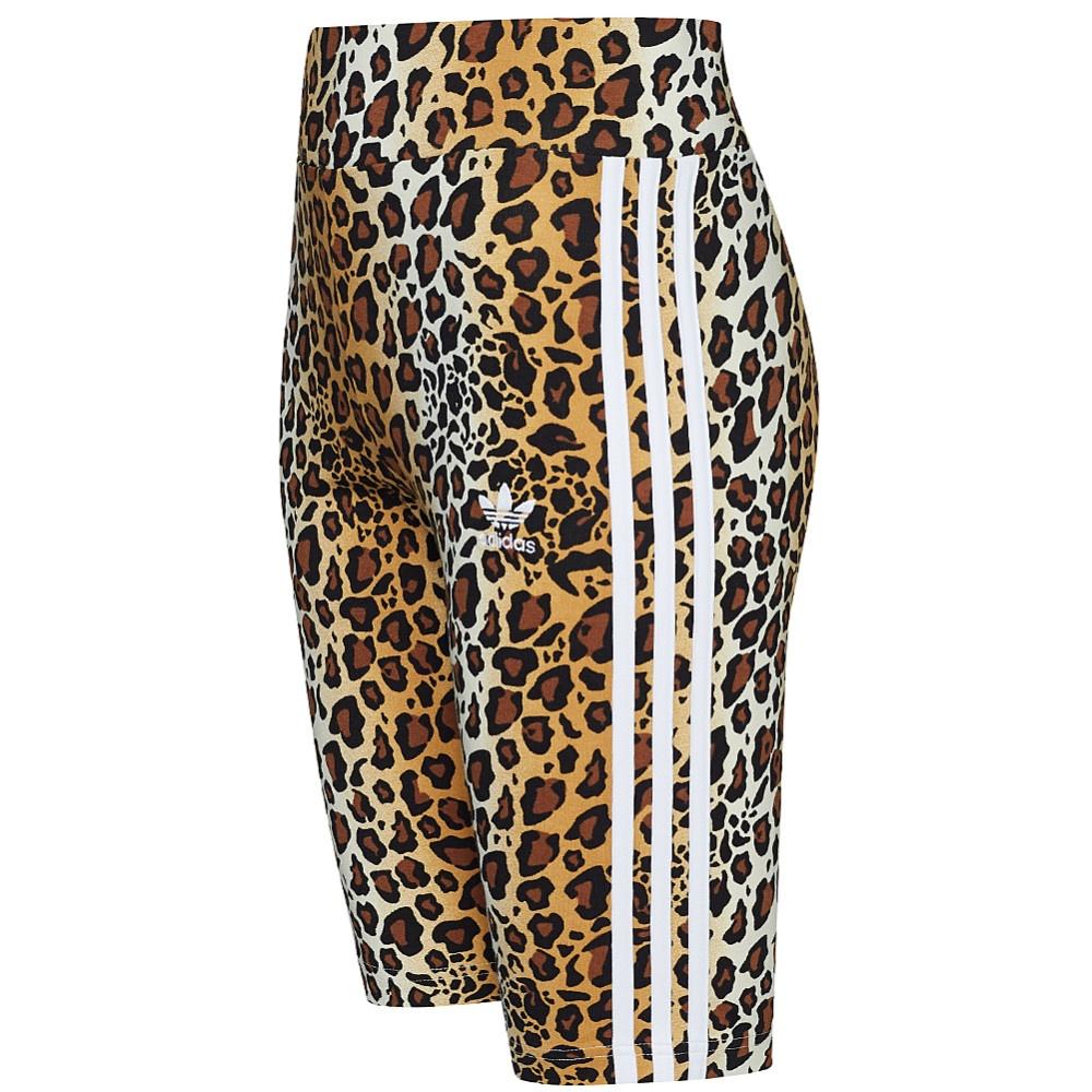 adidas Спортивные шорты женские коричневые умеренно облегающие HB4760