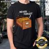 Хорошая футболка "Никогда не забывай" с каталогом