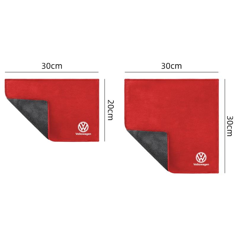 For VW Microfiber Cleaning Rag Cloth Car Wash Towel For VW Volkswagen Passat Touran Car Interior Cleaning Soft Brush Interior Mouldings zs2