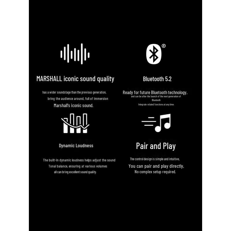 Marshall Беспроводная Bluetooth-колонка Stanmore III (Китайская версия)