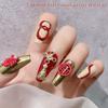 Manicure Tool Fortune New Year Nail Art Nail Art Zinc Zinc Alloy Jewelry DIY Nail Decoration Pearl Ornaments