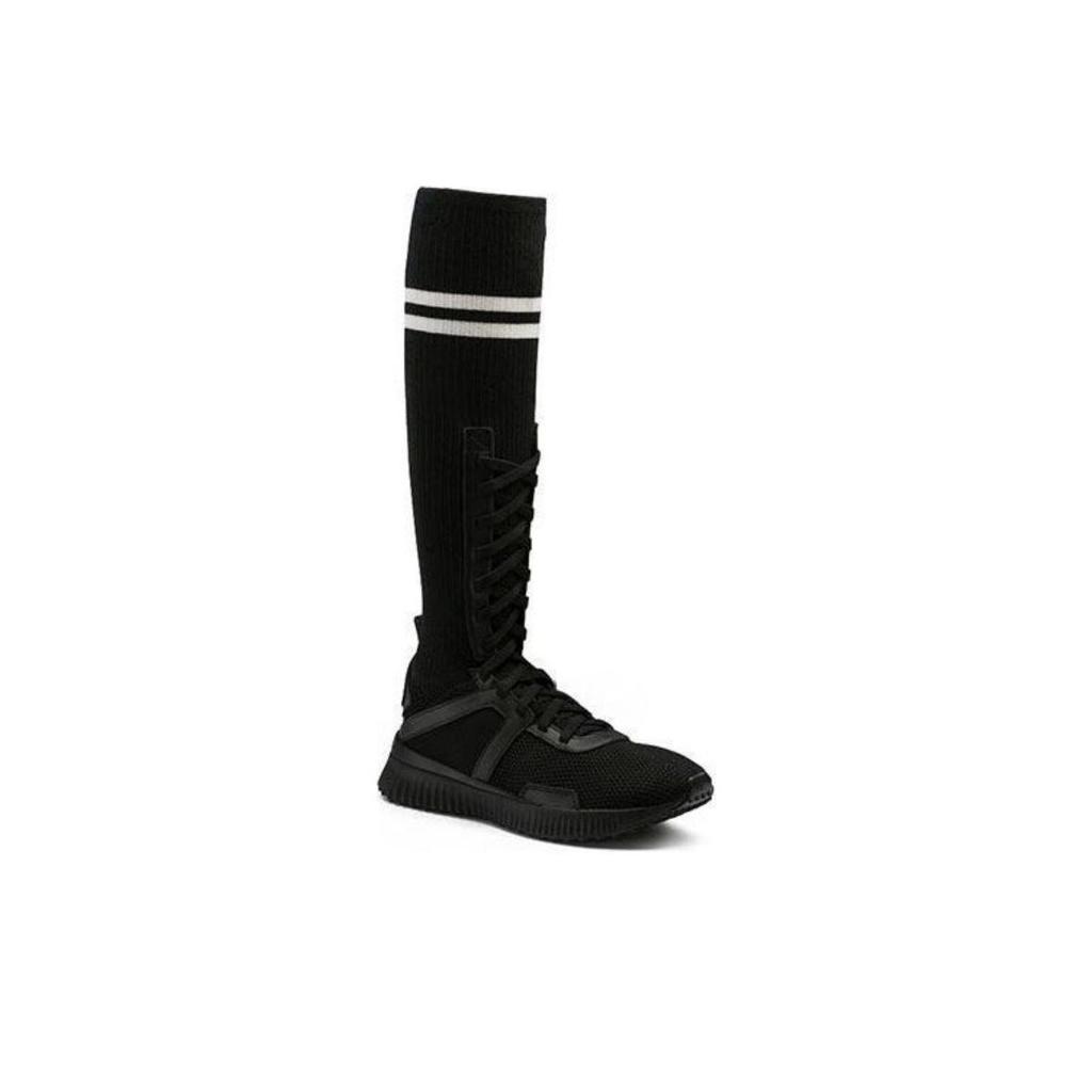 Fenty x Puma Trainer High Черно-белые женские кроссовки 191229-01