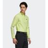 AdidaS Golf 21 YearS Men S FuncTional bruShed Long Sleeve Polo T ShirT gT3425 fluoreScenT