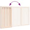 Vidaxl Składana Bramka Zabezpieczająca Dla Psa, 3 Panele, 150 Cm