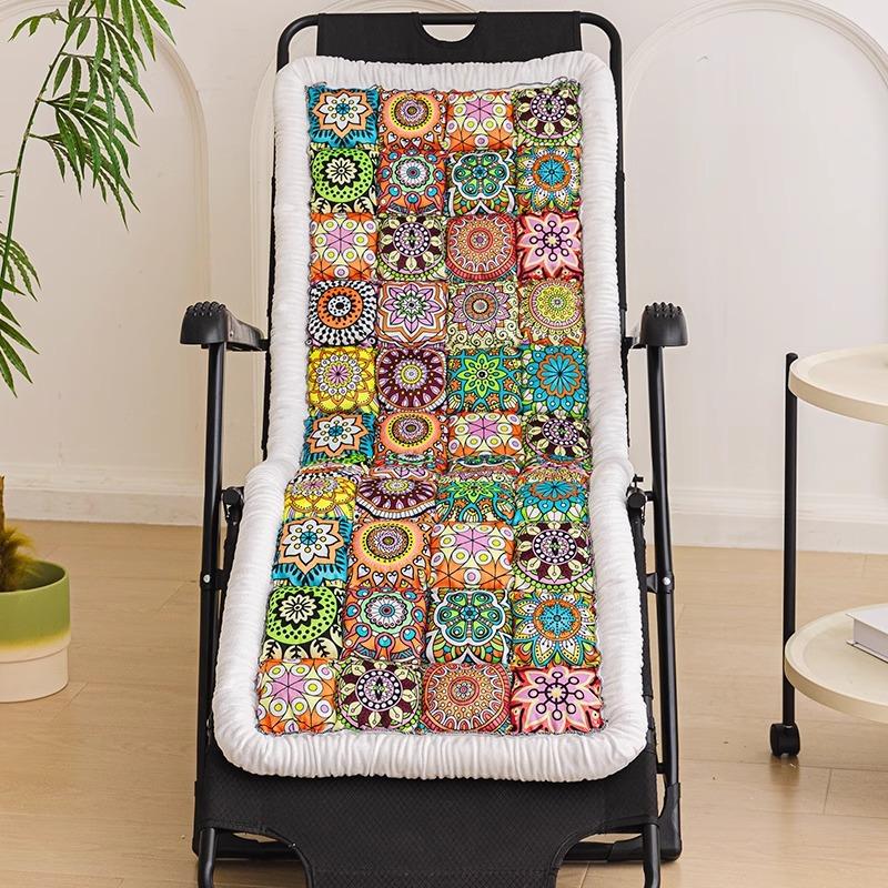 Lounge Chair Non Slip Cushion Office Nap Waist Protection Backrest Integrated Machine Washable Foldable Lazy Chair Cushion