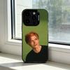 Singer D-David Bowie Phone Case For iPhone 17,16,15,14,13,12,11 Plus,Pro Max,XS,Colored Silver Plated Inside Cover