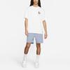 Nike Мужская футболка с короткими рукавами и круглым вырезом SB Skateboard, белые топы DD1307-100