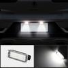 2Pcs Bright White Light LED License Plate Light LED Technology LED Plate Light Bulb  For Clio