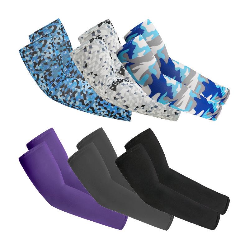 Women's UV-Protective Ice Silk Cycling Arm Sleeves - Lightweight, Breathable, Elastic Sleeves for Sun Protection and Scar Coverage.