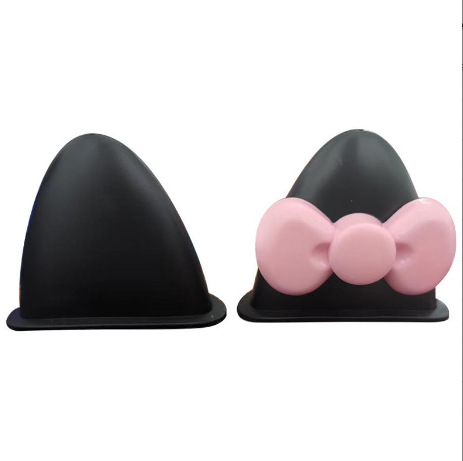 Универсальные ушки и бантик в виде котенка для детских шлемов