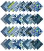 Geometric Print  Precut 5-inch Cotton  Fabric  Quilting  Squares  Charm Pack DIY Patchwork Sewing