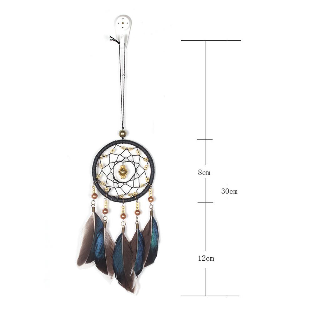 32 Types Dream Catcher Car Mini Pure White Feather Wind Chimes Wall Hanging Decor Handmade Catcher Feather Pendant Decoration
