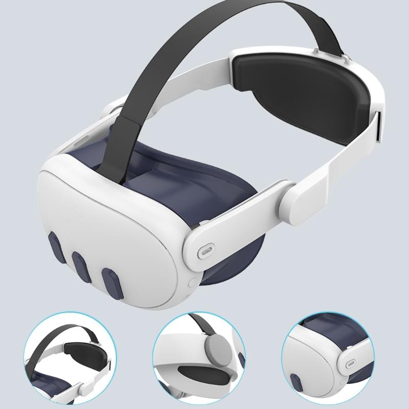 Ремешок для головы для 3 регулируемых ремешков, сменный аксессуар для VR-шлема, ремешок, комфорт, снижение давления, продление времени