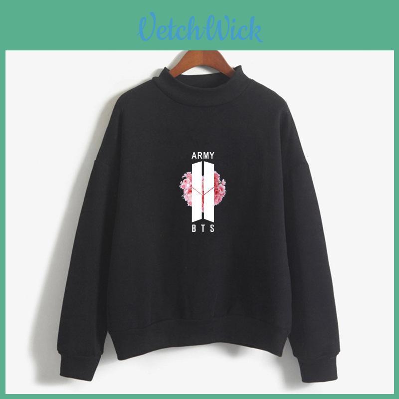 Kpop Bangtan Boys Bts Bloom Army Love Yourself Women Sweater With Comfortable Fabric And Stylish Design