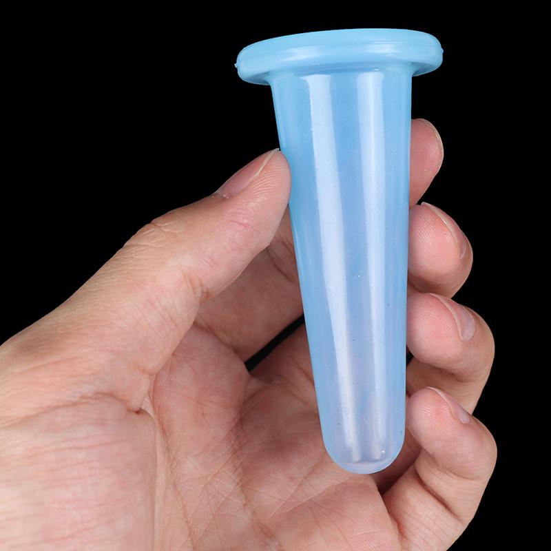 4X силиконовые вакуумные банки для массажа лица и шеи, антицеллюлитные присоски