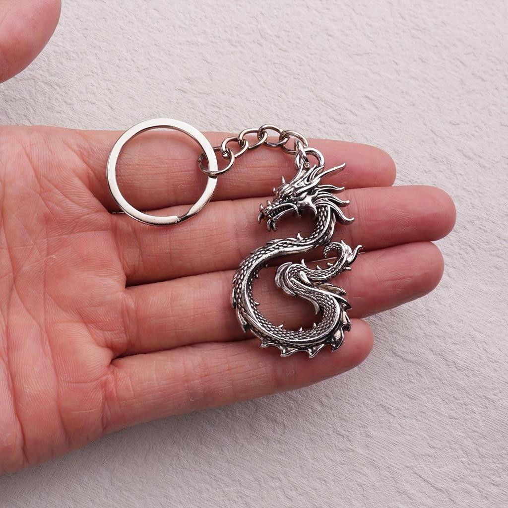 Ожерелье с подвеской «Дракон зодиака»: Стильный, простой, универсальный дизайн для мальчиков и девочек — универсальный для весенних и летних свитеров.