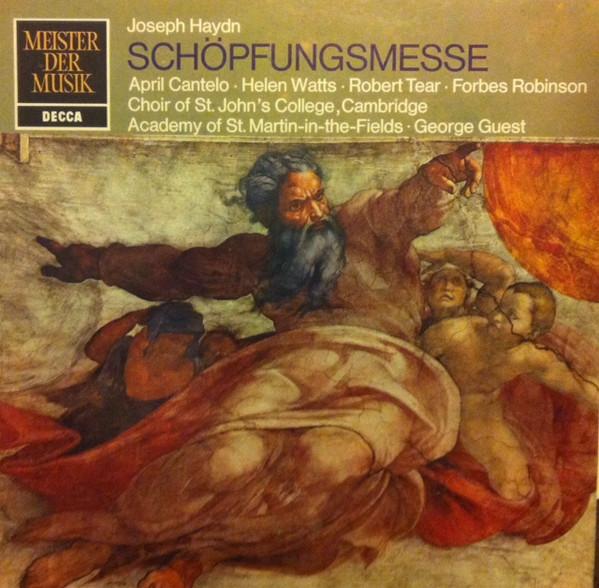 LP Record JOSEPH HAYDN - Schöpfungsmesse 641533AN Decca 1976 Germany Classical Used